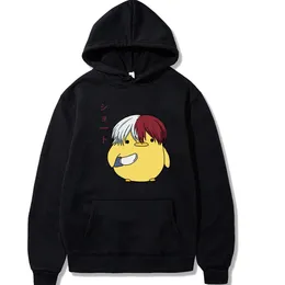 Erkek Hoodies Sweatshirts Anime My Hero Academia Streetwear Kawaii Karikatür Shoto Japonya Sweatshirt Unisex G221008