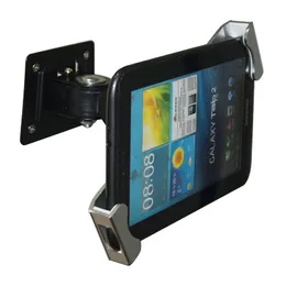 Base di sicurezza per iPad Base Flexible Metal Wall Disponibile Montaggio Porta Display Blocco Resotto con chiavi per tablet da 7-10 "