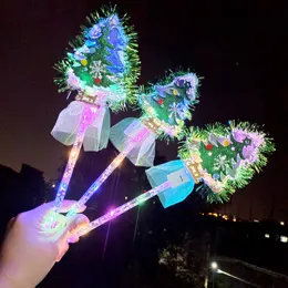 Articoli per feste Barra luminosa per albero di Natale Barra magica Stella Atmosfera da festival Barra luminosa-Bar di Natale Flash LED Giocattoli per bambini Novità