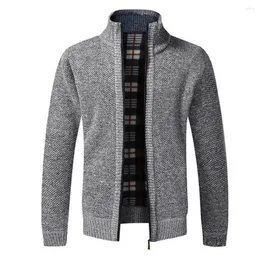 Men's Sweaters Thicken Men Cardigan Jacket Breathable Cotton Blend Comfortable Touch Trui Pullover Sweater For Daily Wear