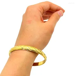 Bangle 1pcs dubai moda menina /mulher casamento de casamento bullles banglles jóias África árabe do partido judeu presentes