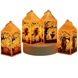 Decoração de decoração de Natal para lanterna de lanterna doméstica Candle Tea Light Natal Tree Ornamentos