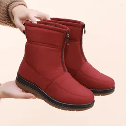 Stiefel Damen 2022 Winter Frauen Schnee Plüsch Schuhe Botas Mujer Wasserdicht Mode Lässig Frau