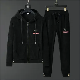 Mens Tracksuit Two Pieces Sets Jackets Long Sleeves And Pants With Letters Embroidery Fashion Style Spring Autumn Outwear Sports Set Jacket Tops Suits #08