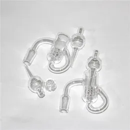 Quartz Diamond Knot Inserir acessórios para fumantes de unhas Diamantes removíveis DNOT OD 19,5mm Fit Loop Quartz Banger para plataformas de óleo de vidro Bong