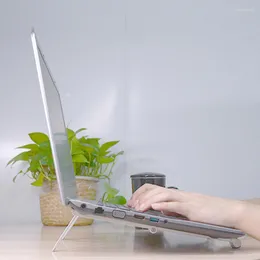 Home Decor Laptop Tablet Stand ergonomic dobrável portátil Ajustador ajustável Riser Computador para HFing