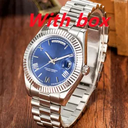 Top High quality 41mm Mens Precision and durability Automatic Movement Stainless Steel Watch men waterproof Luminous Wristwatches Mechanical watches