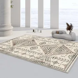 Tapetes sala de estar carpete moderno minimalismo leve luxo grande área decoração caseira