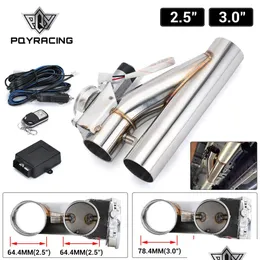 Muffler Pqy - 2.5" / 3" Stainless Steel Headers Y Pipe Electric Exhaust Cutout Cut Out Kit For 2.5Inch Or 3Inch Pqy- Ct93 D Dhcarpart Dhzhn