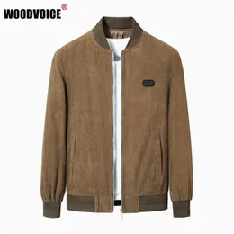 Giacche da uomo Uomo Autunno Colletto alla coreana Giacca con cerniera Uomo Casual British Slim Motocicletta da baseball da uomo Cappotti da cowboy Abiti da lavoro 221008