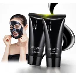 Schwarze Gesichtsmaske, 60 ml, Nasen-Mitesser-Entferner, Peeling, abziehbare Akne-Masken für den schwarzen Kopf