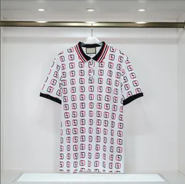 2022-2023 Diseñador de moda Camisa polo para hombre Camiseta de manga corta para hombre camisas de solapa única original Chaqueta Ropa deportiva Jogging # 66901 Polos para hombre