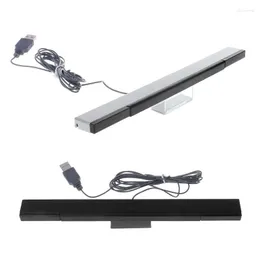 Игровые контроллеры для стержня Wii Plant Plaind Presiver IR Signal Signal USB -заглушка удаленная замена движения