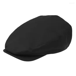 Berets Ivy Cap Männer Baumwolle Flache Kappen Saison Cabbies Hut Fahren Gatsby Baskenmütze Wandern Sboy Mit Metall ButtonBerets