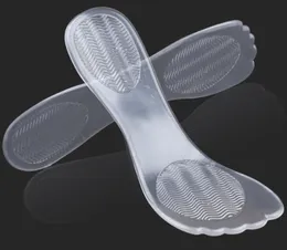 100 paia tacco alto cuscino in gel di silicone massaggiatore plantare sottopiede scarpa antiscivolo piedi piedi pad strumenti trasparenti SN366