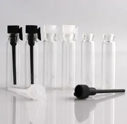 10000 unids / lote 1 ML 2 ML Mini Frascos de Perfume de Vidrio Botellas de Perfume de Muestra Para Aceites Esenciales Parfume SN399