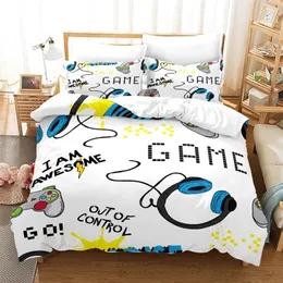 Bedding conjunta gamepad cover de capa de jogo de cama para adolescentes capa de videogame de videogame para jovens garotos de garotos modernos controladores de jogo 221010