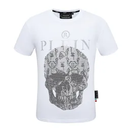 Plein Bear T Shirt Mens Designer Tshirts Clothing Rhinestone PP Skull Men T-Shirt Round Neck Ss Stones Hip Hop Streetwear Thirt Top Tees Pb 160633