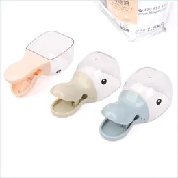 Cat Bowls Feeders Cat Bowls Feeders Cute Duckbill Pet Spoon Dog Food Shovel Teddy Mtifunctional Sealed Fresh-Kee Clip Drop Deliver Dhcdl