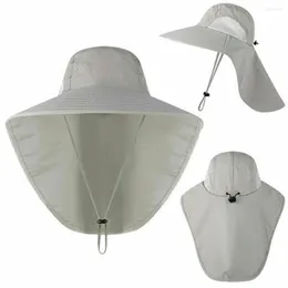 Bandane Berretto da pesca estivo Sport all'aria aperta Cappello unisex Protezione solare Protezione UV Parasole traspirante Impermeabile Asciugatura rapida