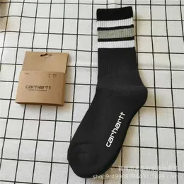 Erkek Çorap Havlu Çorap Erkekler ve Erkekler için 2022 Moda Amerikan Markası Carhart Nakış Orta Tüp Gelgit Alt kaykay Basketbol İş Giysileri T2301313