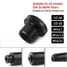 Yağ Filtresi Yağ Filtresi 10 PCS 5/8 "x 24 ila 1/2-28 M14x1 M14x1.5 Namlu iplik adaptörü için .223 .308 AK47 AK74 SKS Uygun Tüm Napa Dr Dhzod