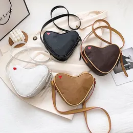 Brand Love shape letter printing women's shoulder bag 23SS fashion handbag grils wallet 1261#
