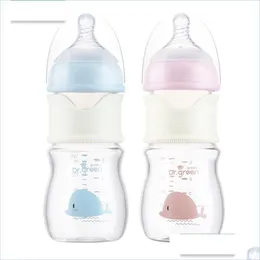 Baby flaskor# ppsu baby mjölk matning flaska bredborrning snabb flush antikolisk född träning tillbehör vatten botellas para söt 2110 dhygk