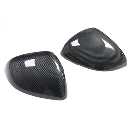 Car Mirrors for Mercedes New C/S Class W206 W223 Carbon Fiber Replacement Piece Rearview Mirror Housing Cover Caps Trim