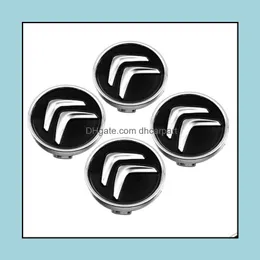 휠 커버 4pcs 4pcs 60mm 시트로엔 자동차 휠 캡 Hubcap ER C4 Picasso C3 Berlingo C5 X7 C2 C1 DS3 ZX XSARA C8 DS DS4 로고 림 액세스 DH9IV