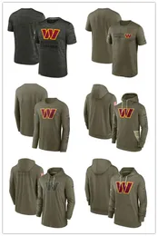 Tees Tonal Pullover Hoodie Washington''Commanders''Men 2022 Salute to Service Therma Performance Pullover Long Sleeve T-Shirt