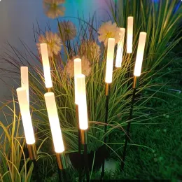 Solar Garden Lights Outdoor Waterproof Reed Lamp Garden Engineering Decoration Park Lawn Energy