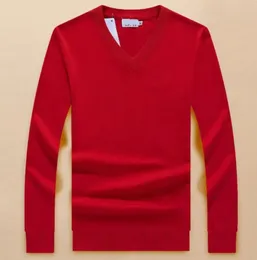 22SS Polo Crocodile свитера Мужские толстовки с длинными рукавами вышиваемая пара свитер весна осень осень свободный пуловер 203-1