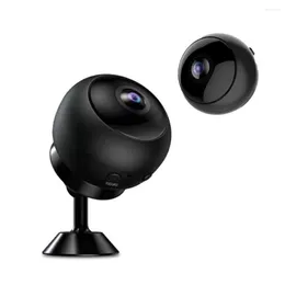 Camcorders Surveillance Camera Compact Fisheye panorama magnetisch ontwerp 1080p WiFi Mini Home Beveiliging voor