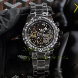 Reloj mecánico automático para hombres 40 mm diseñador clásico todos los relojes de acero inoxidable hebilla plegable reloj impermeable de zafiro luminoso Montre de luxe