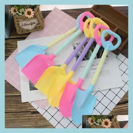 Other Event Party Supplies Plastic Beach Shovel For Kids Outdoor Digging Sand Snow Summer Beaches Toys Child Playing Tool Play House Dhwrj