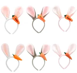 kids girl hair accessory big arabbit are with carrot hair-sticks girls clips princess cosplay party issories