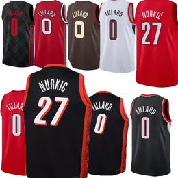 Maglia da basket da uomo donna Damian 0 Lillard Shaedon 17 Sharpe Josh 11 Hart Anfernee 1 Simons Jusuf Nurkic Gary Payton Nassir Little Jerami Grant Maglia da basket