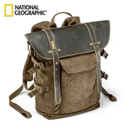 Wholesale National Geographic Africa Collection NG A5290 A5280 Laptop Backpack Digital SLR Camera Bag Canvas Photo Bag 201118