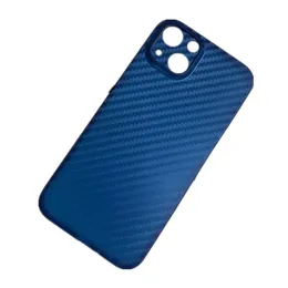 2022 Neue Soft PP Shell Ultra-Thin-Hüllen Kohlefaser Textur-Telefonhülle Anti-Fingerabdruck Matte für iPhone 14 13 Pro Max