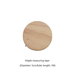 Mini 1M Tape Measure With Keychain Small Steel Ruler Portable Pulling Rulers Retractable Tape Measures Flexible Wooden measuring types