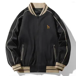 Men's Jackets Mens Luxury Hazzy Brand Dog Embroidery Classical Logo Zipper Clothing Boys Casual Coat Ins Style Baseball Jacket