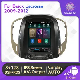 Android 11ビュイックラクロスGM Alpheonの垂直スクリーンカーDVDラジオ2009-2012 Headunit Multimedia Player CarPlay Auto WiFi 4G
