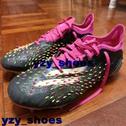 ファームグラウンドPredCopx FGメンズサイズ12サッカーブーツサッカークリートサッカーシューズフットボールシューズEUR 46 BOTAS DE FUTBOL US 12スニーカーUS12デザイナーScarpe DA Calcio Kid