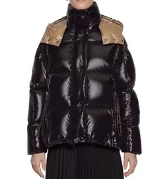 冬のダウンジャケットレディースファッションパフコートクラシックフード付きパーカーコート22FW温かい太いパフジャケットの女性スタイリッシュなアウター