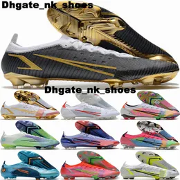 Buty piłkarskie rtęciowe Vapory 14 Elite FG piłkarskie buty piłki nożnej rozmiar 12 botas de futbol trampki US12 US 12 MENS 46 EUR 46 CR7 Trenerzy Dream Speed ​​Kint 360