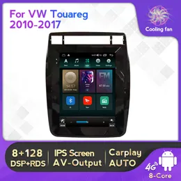 CAR DVDステレオラジオ4G LTE WiFi Autoradio Navigation GPS for VW Touareg 2011-2017 Android 11垂直9.7インチタッチスクリーン8G 128GB