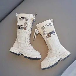 Bottes Filles Hiver - Semelle Souple PU - Imperméables Et Antidérapantes - Taille 1 à 6 Ans - Style UK