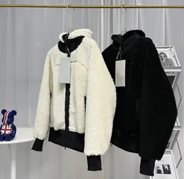 Jaquetas femininas masculinas Moda Villus Coat Tech Fleece Jackets Inverno Cor sólida Padrão Moletom Juventude Alta qualidade Quente e à prova de vento Tops esportivos