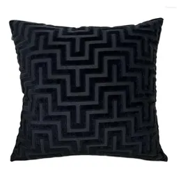 Kudde dekorativ lyx modern jacquard sammet geo cover soffa kast kudde s￤te hem fr￥n fabrik